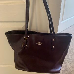 Coach City Zip top tote